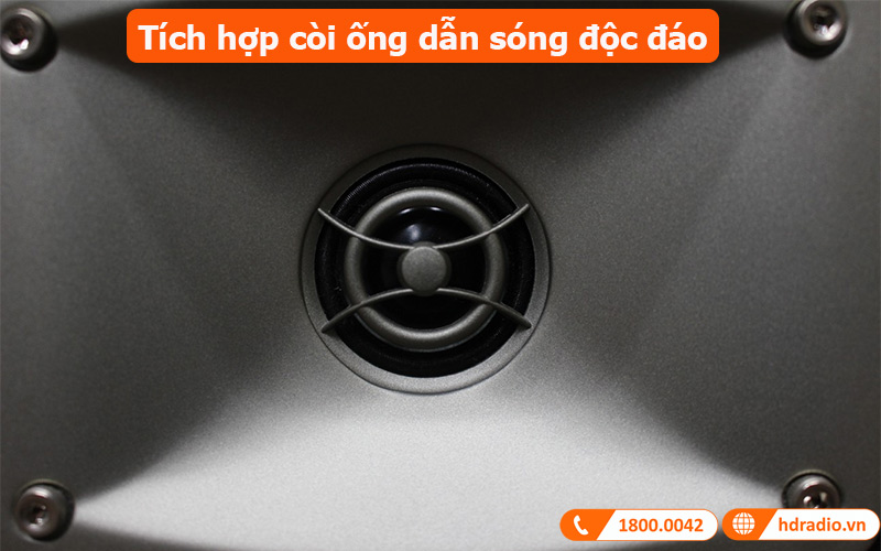 Bộ loa Yamaha NS P350 tích hợp còi dẫn sóng