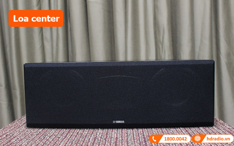 Bộ loa Yamaha NS P350 thiết kế loa center