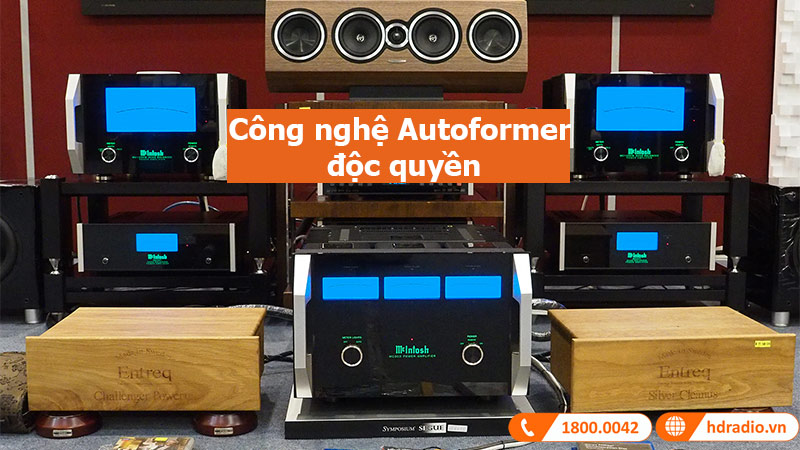 Power Amply McIntosh MC303 công nghệ Autoformer độc quyền