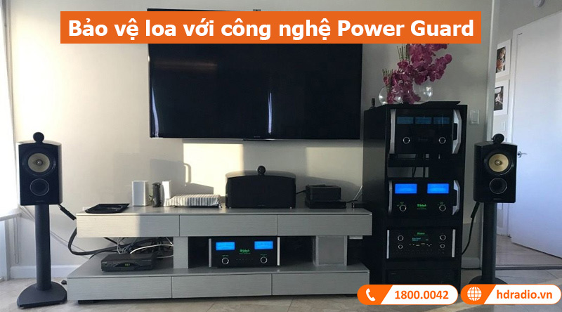 Power Amply McIntosh MC303 Power Guard bảo vệ loa 