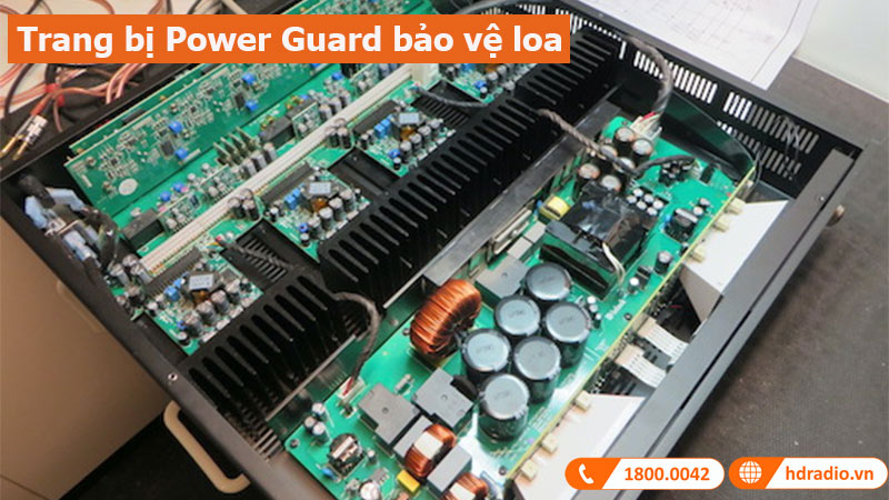 Power Amply McIntosh MI254 công nghệ bảo vệ loa