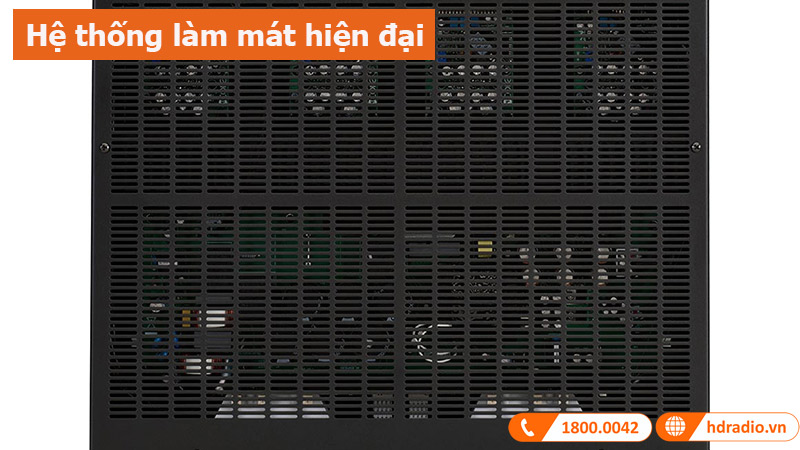 Power Amply McIntosh MI254 hệ thống làm mát hiện đại