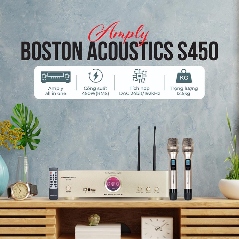 Amply Boston Acoustics S450