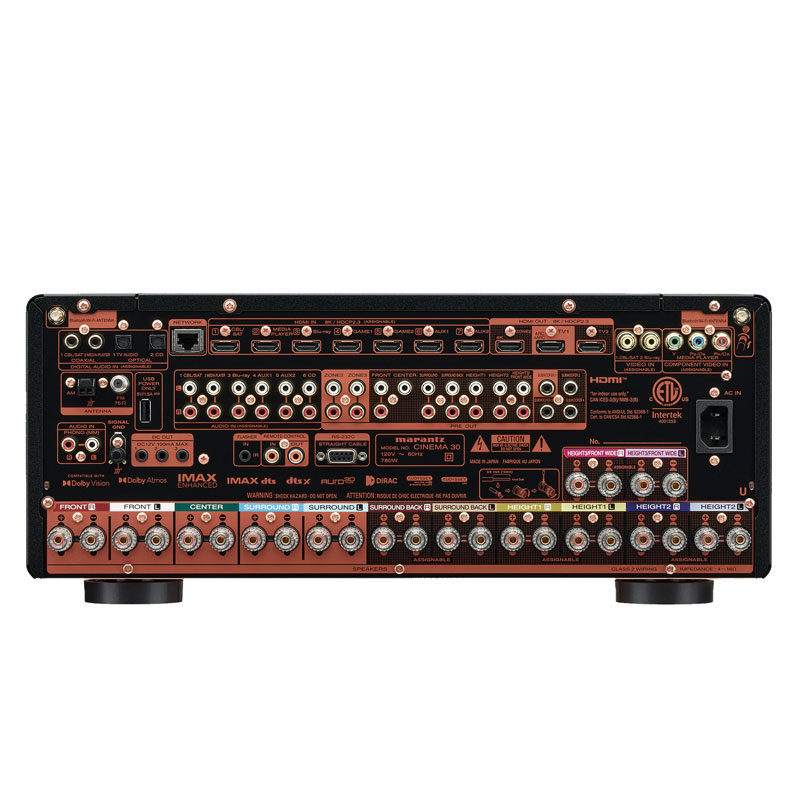 Amply Marantz Cinema 30, 11.4 kênh, 140W/kênh-3