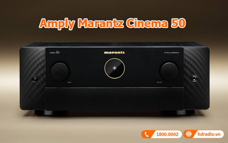 Đánh giá amply Marantz Cinema 50