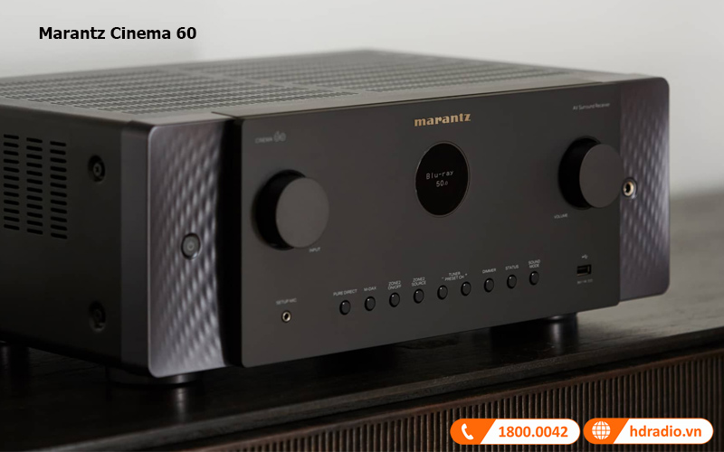Thiết kế amply cao cấp Marantz Cinema 60