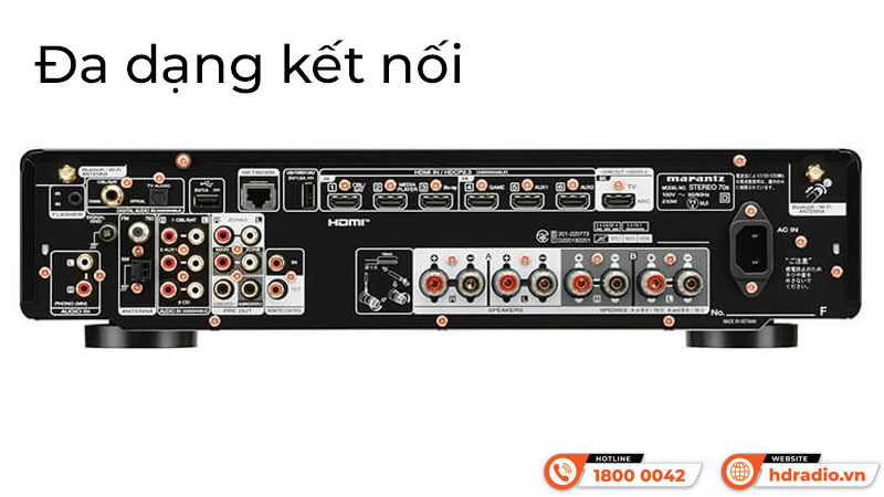 Kết nối Amply Marantz Stereo 70s