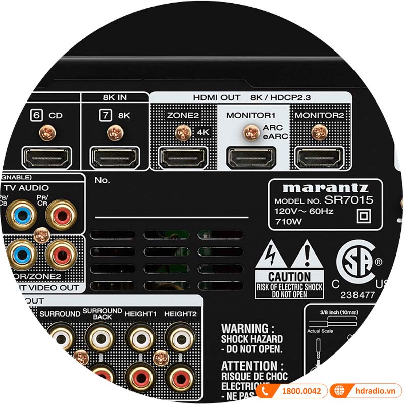 Amply Marantz SR7015