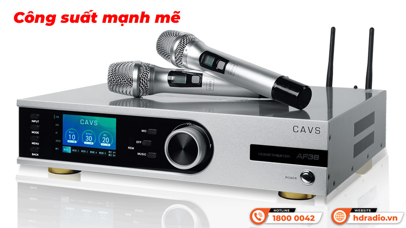 Công suất Amply CAVS AF38