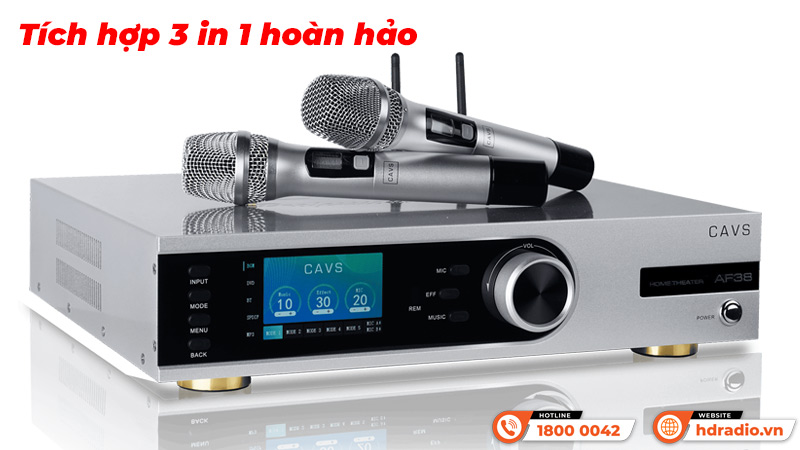 Tích hợp Amply CAVS AF38