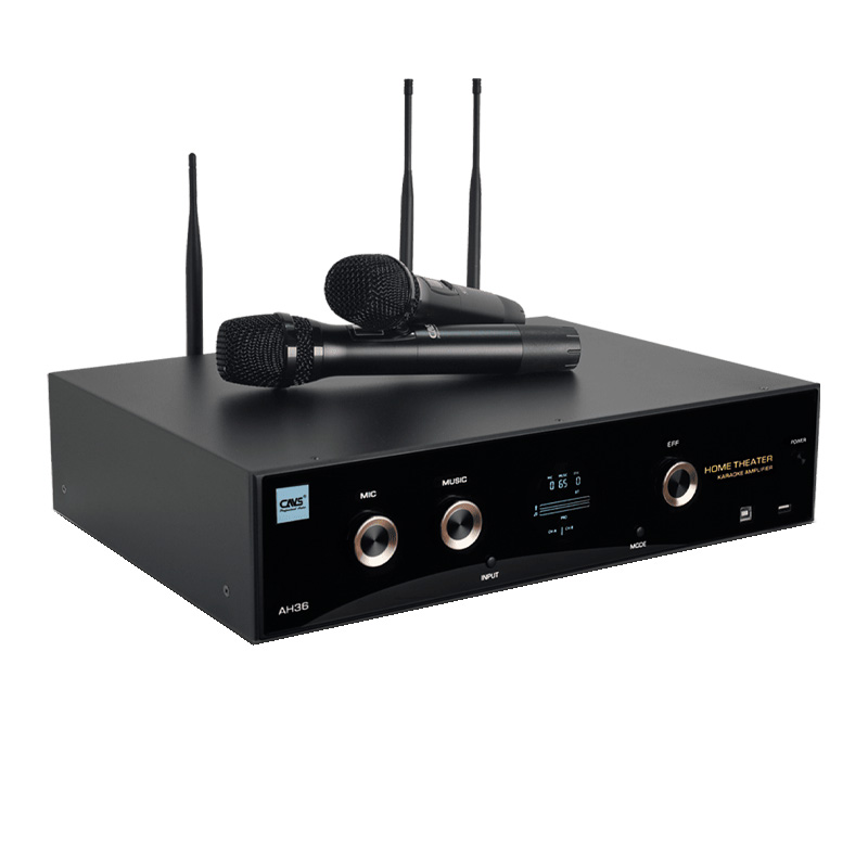 Amply CAVS AH36, 600W x 2 Kênh, Bluetooth, 2 Micro Không Dây-2