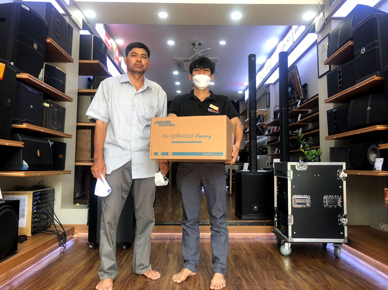 Khách hàng mua amply jarguar 506 Gold luxury Khách hàng mua amply jarguar 506 Gold luxury