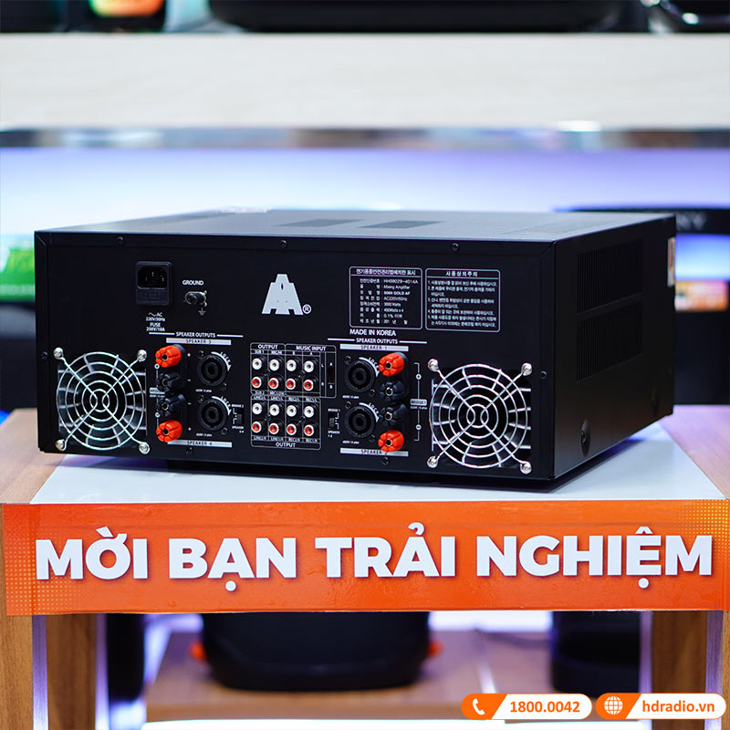 Amply Jarguar 506N Gold Digital, 1800W/4 Kênh, Bluetooth, Anti-Feedback-13