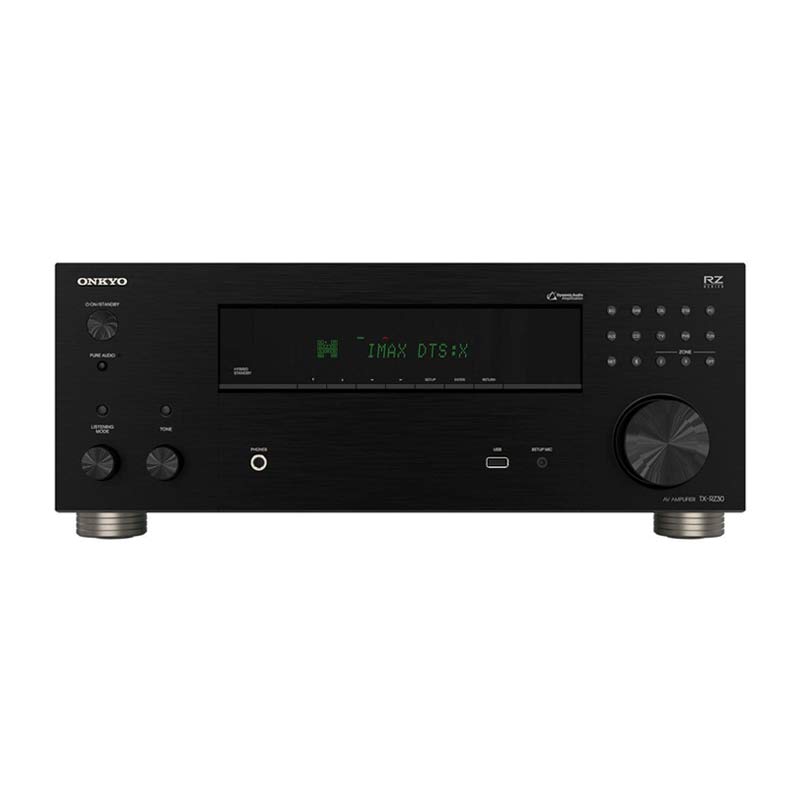 Amply Onkyo TX-RZ30, 9.2 Kênh, Wi-Fi, Bluetooth, HDMI, HDR10+, Spotify, AirPlay 2, Chromecast