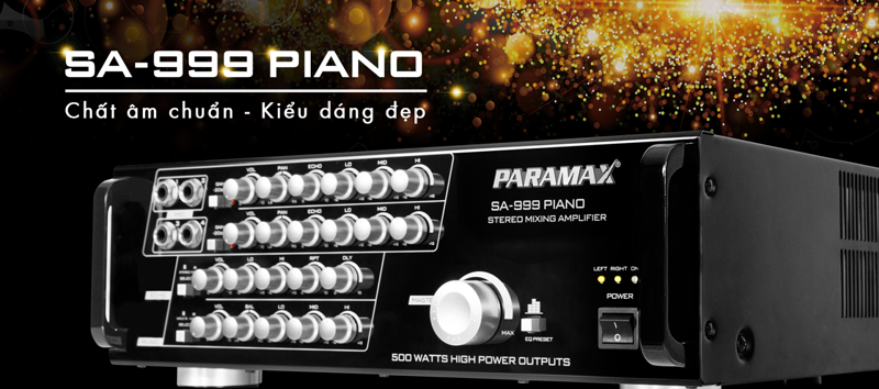 Amply Paramax SA 999 Piano amply paramax sa 999 piano
