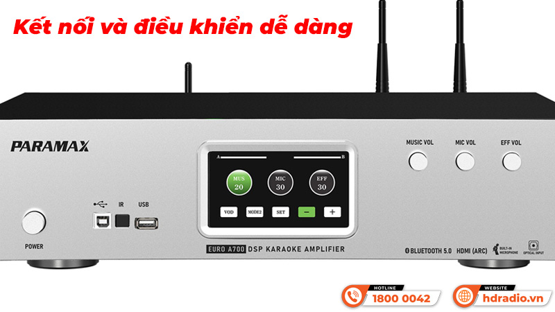 Amply Paramax EURO A700