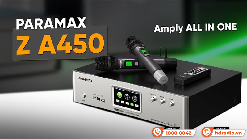 Amply Paramax Z-A450