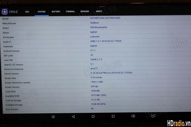 ĐÁNH GIÁ HIMEDIA Q10 PRO QUA ANTUTU BENCHMARK VÀ CPU-Z