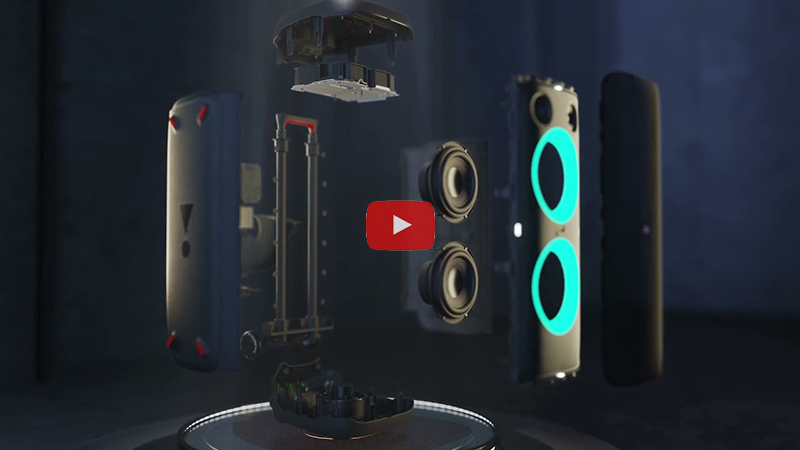 cấu tạo Loa bluetooth JBL PartyBox 310