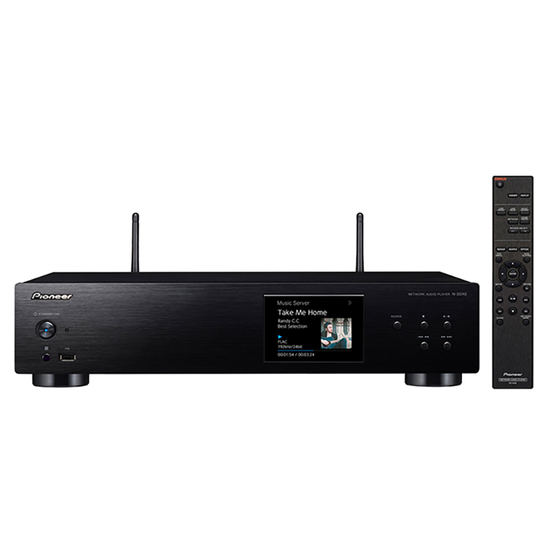 DAC Pioneer N-30AE, Chip AKM, WiFi, AirPlay, USB, RCA