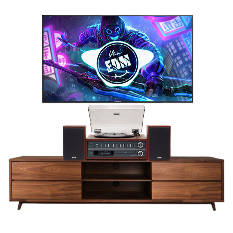 Dàn âm thanh nghe nhạc mini với đầu đĩa than TEAC MC-D800