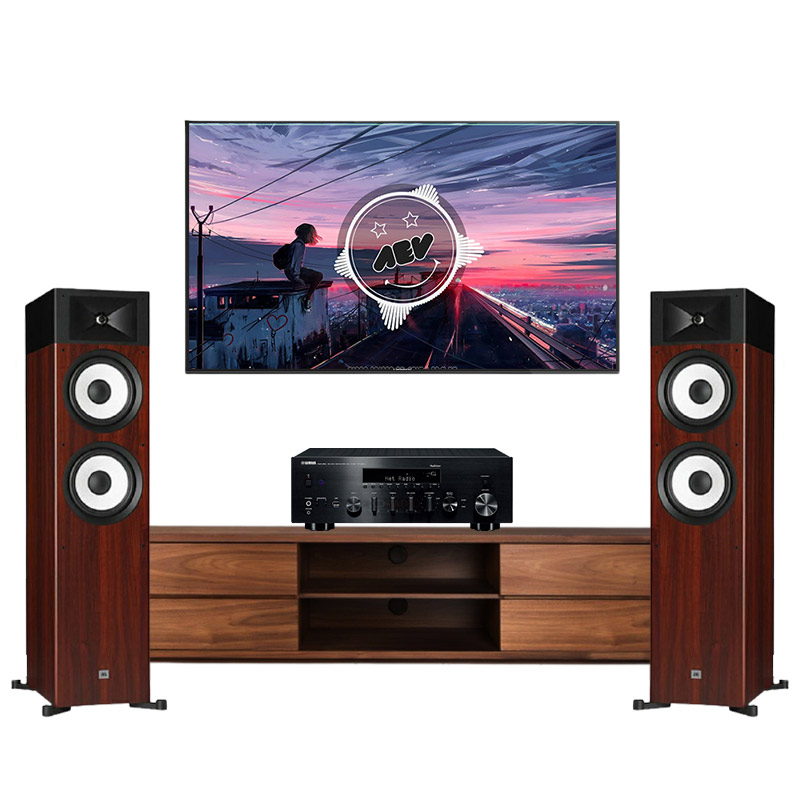 Dàn âm thanh nghe nhạc JBL HD19 (JBL STAGE A180 + YAMAHA R N803)