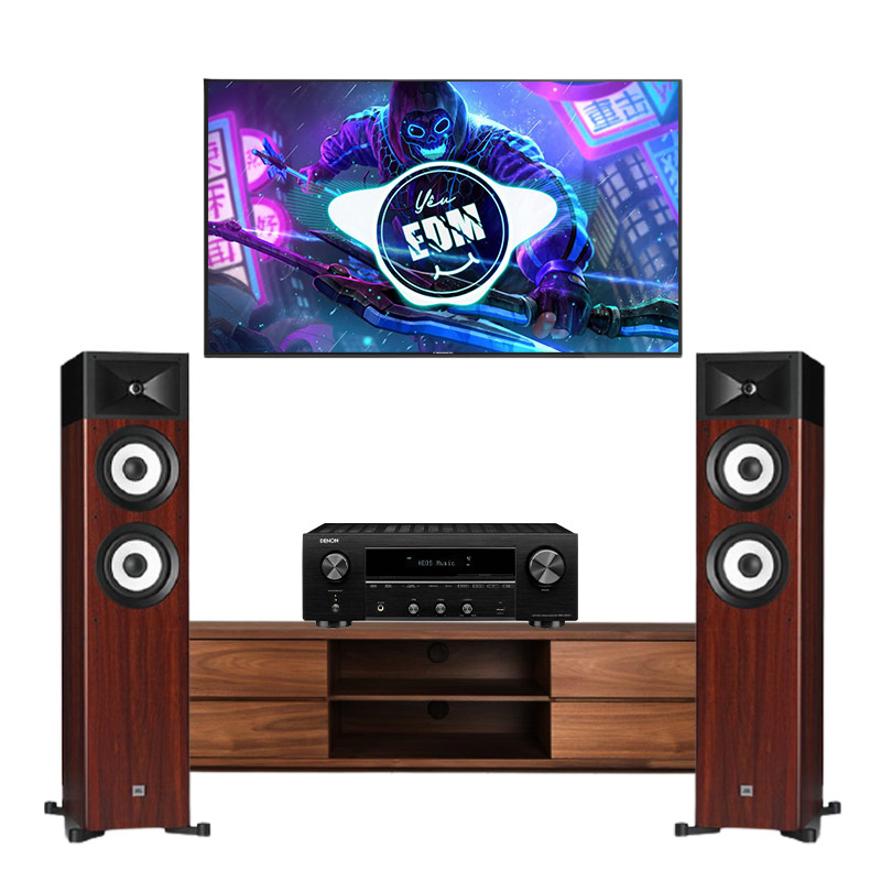 Dàn âm thanh nghe nhạc 2.0 DENON, JBL HD48 (Denon DRA-800H + JBL Stage A190)