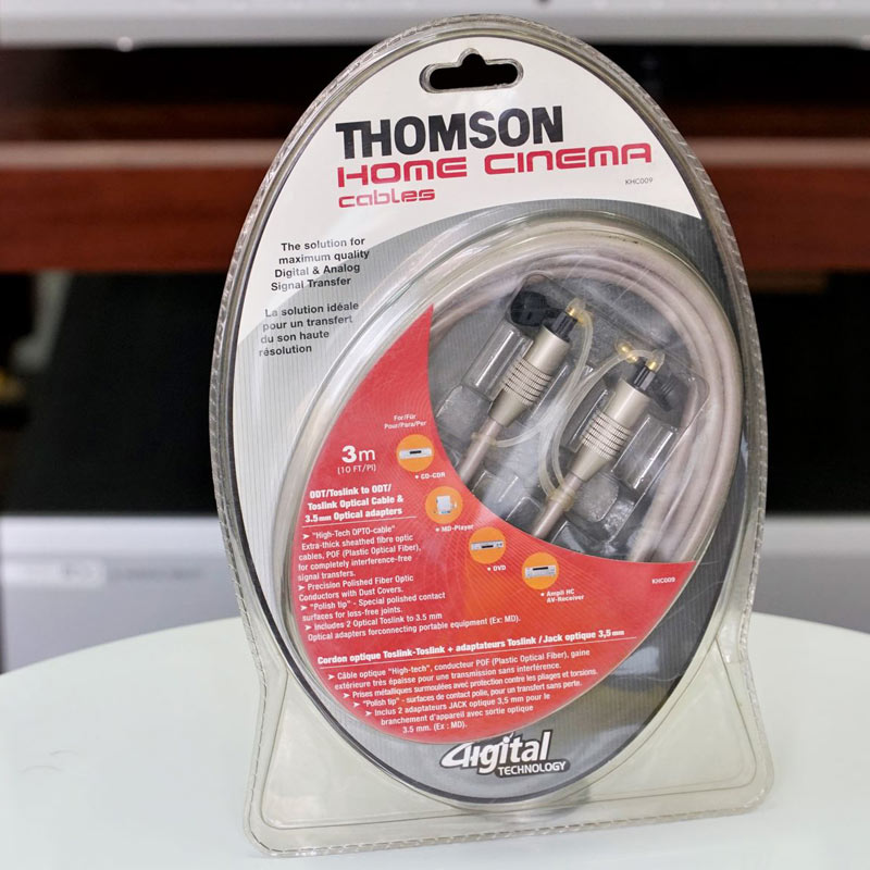 Dây Optical thomson + đầu chuyển 3.5mm (Độ dài 3M)