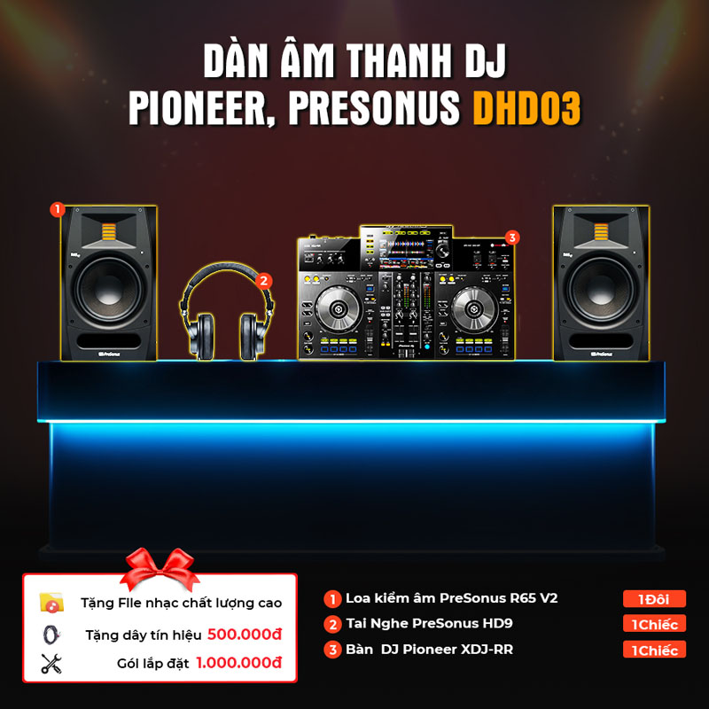 Dàn âm thanh DJ Pioneer, Presonus DHD03 Dàn âm thanh DJ Pioneer, Presonus DHD03