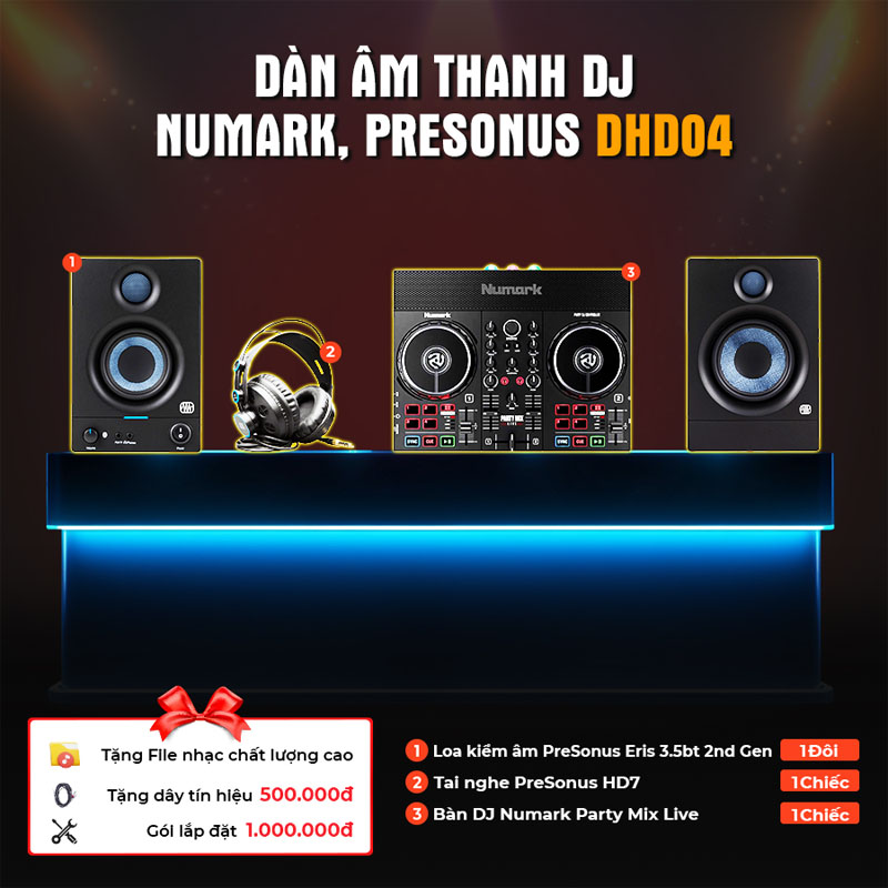 Dàn âm thanh DJ Pioneer, Presonus DHD04