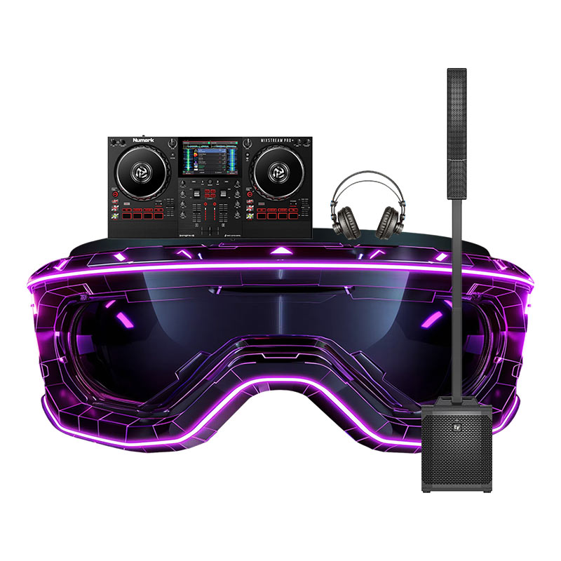 Dàn âm thanh DJ Numark, PreSonus, Electro DHD103 (Mixstream Pro +, HD7, Electro voice Evolve 30M)