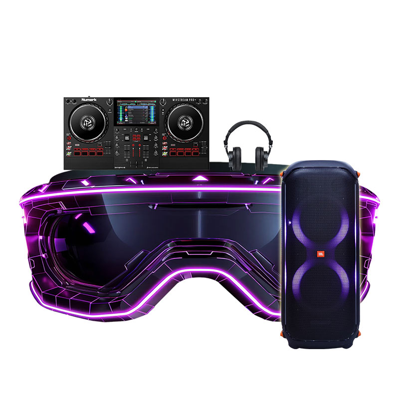 Dàn âm thanh DJ Numark, PreSonus, JBL DHD104 (Mixstream Pro +, HD9, PartBox 710)