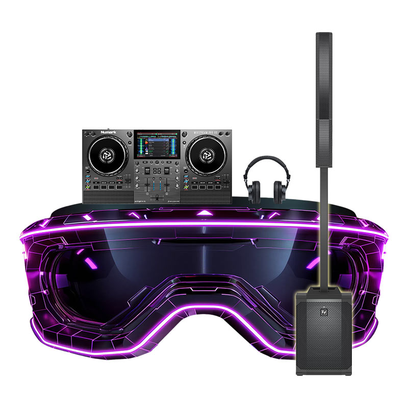 Dàn âm thanh DJ Numark, Electro, PreSonus DHD119 (Mixtream Pro, Electro voice Evolve 50M, HD9)