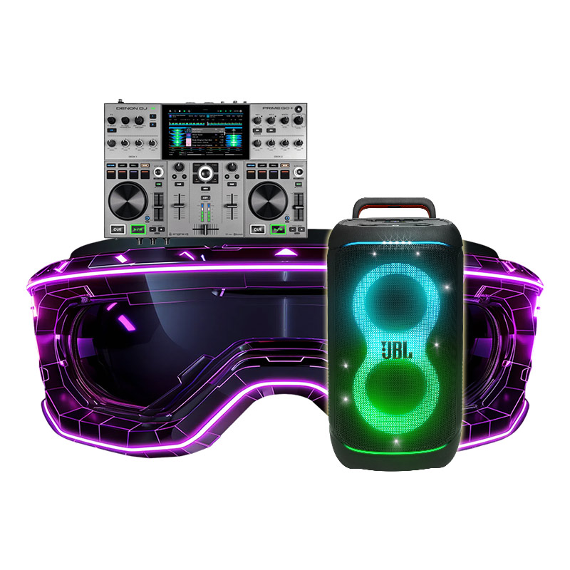 Dàn âm thanh DJ Denon, JBL DHD139 (Prime Go+, PartyBox 520)