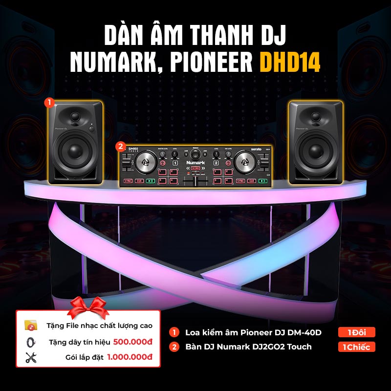 Dàn âm thanh DJ Numark, Pioneer DHD14