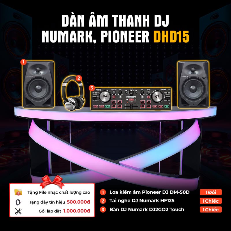 Dàn âm thanh DJ Numark, Pioneer DHD15