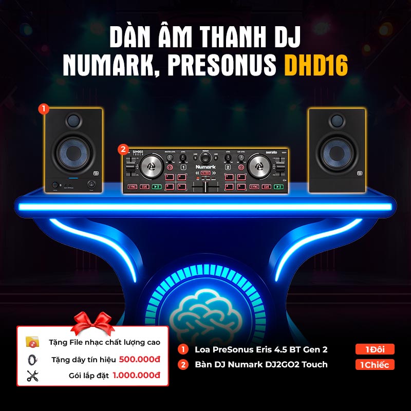 Dàn âm thanh DJ Numark, PreSonus DHD16
