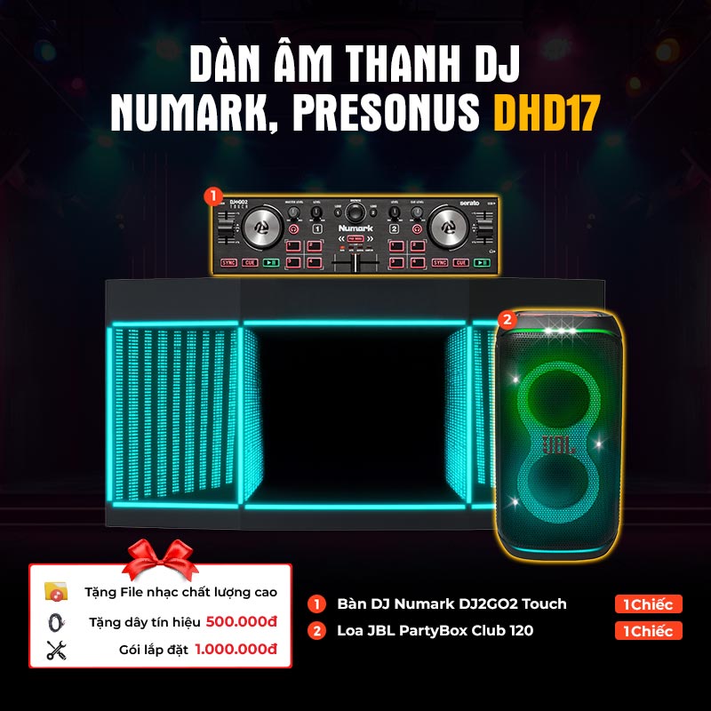 Dàn âm thanh DJ Numark, JBL DHD17