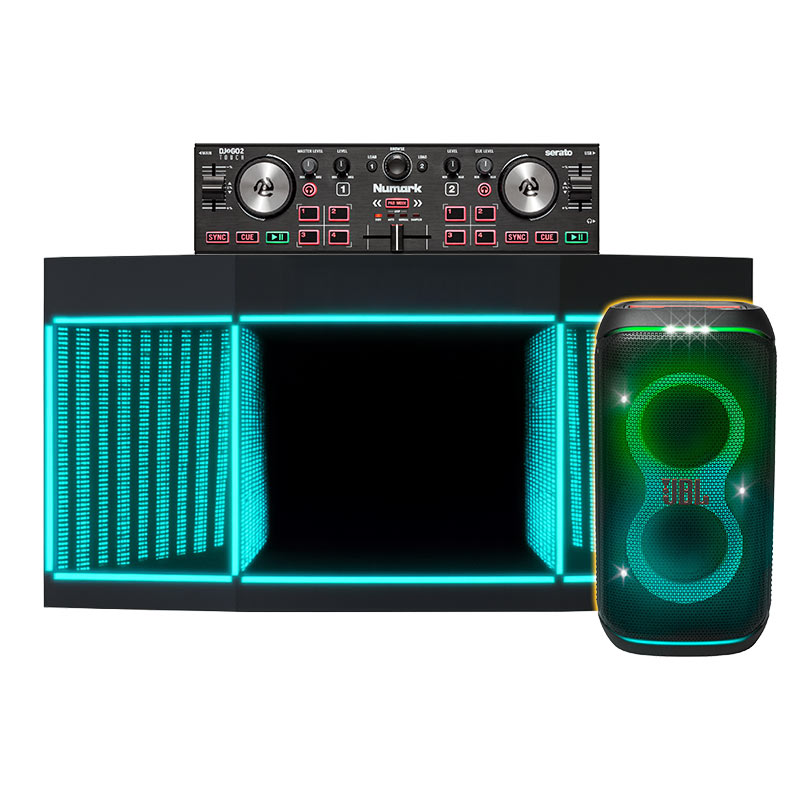 Dàn âm thanh DJ Numark, JBL DHD17 (DJ2GO2 Touch, PartyBox Club 120)
