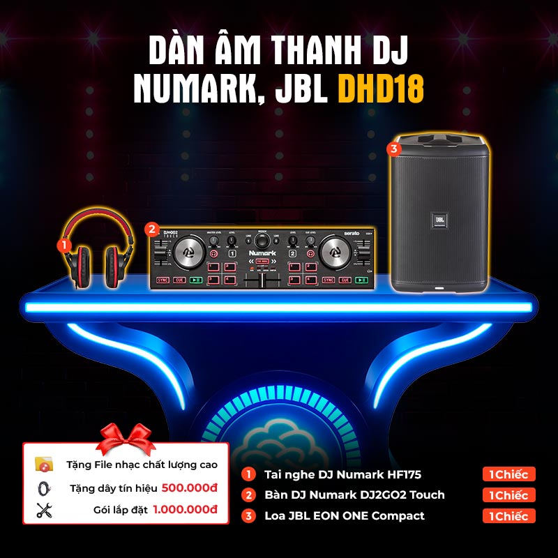 Dàn âm thanh DJ Numark, JBL DHD18 Dàn âm thanh DJ Numark, JBL DHD18