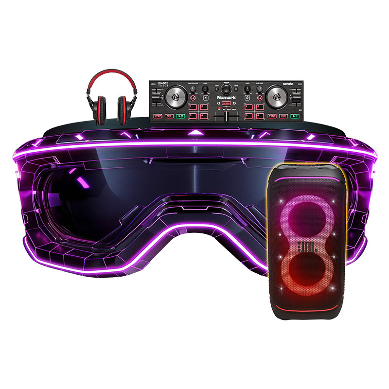 Dàn âm thanh DJ Numark, JBL DHD21 (DJ2GO2 Touch, PartyBox Stage 320, HF175)