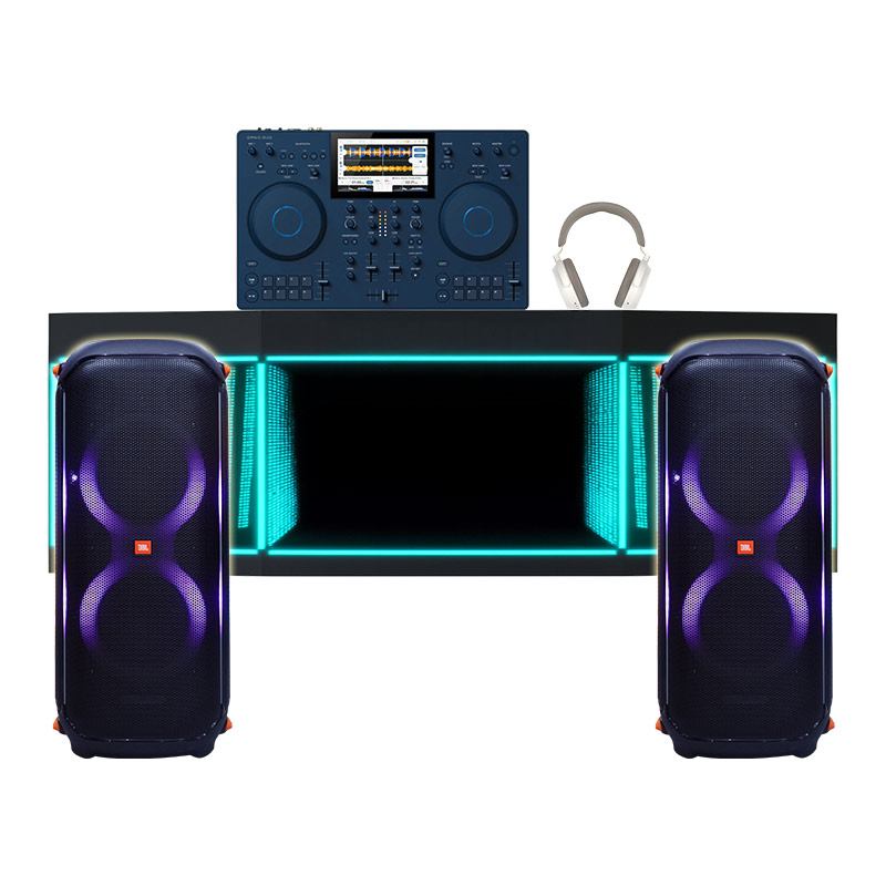 Dàn âm thanh DJ AlphaTheta, JBL, Sennheiser DHD224 (OMNIS-DUO, Momentum 4 Wireless, PartyBox 710)