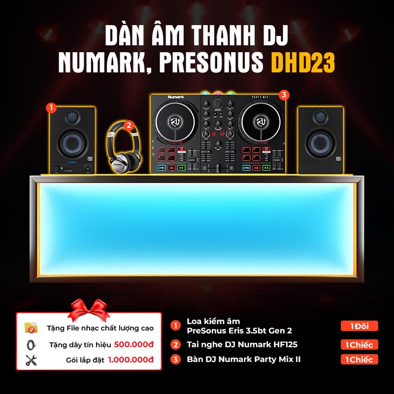 Dàn âm thanh DJ Numark, PreSonus DHD23