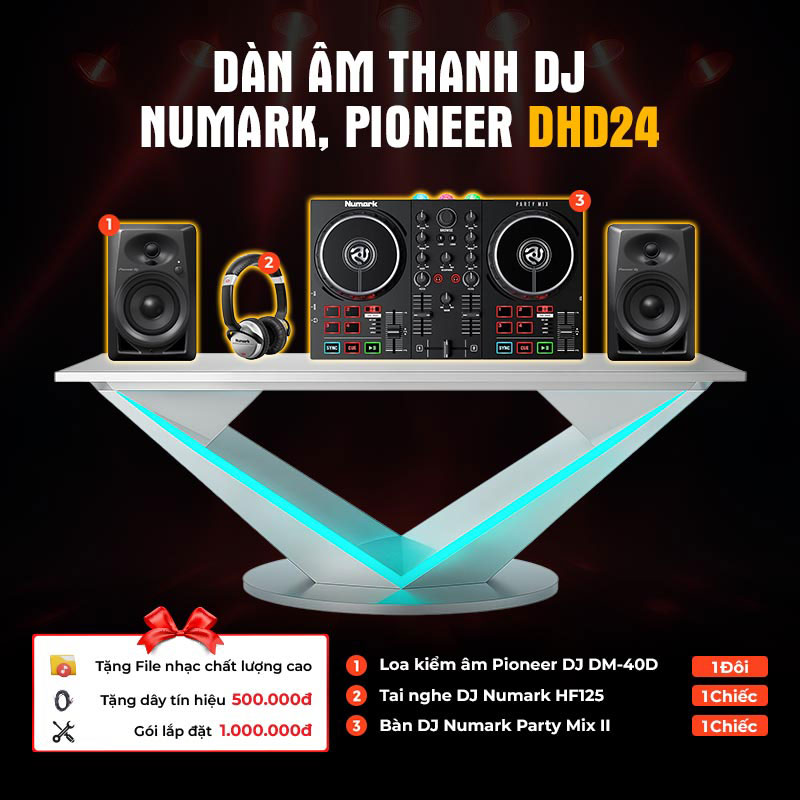 Dàn âm thanh DJ Numark, Pioneer DHD24