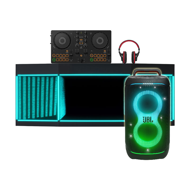 Dàn âm thanh DJ AlphaTheta, JBL, Numark DHD247 (DDJ-FLX2, PartyBox 520, HF175)