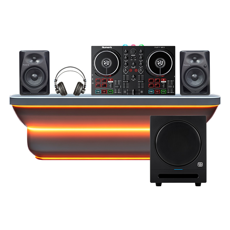 Dàn âm thanh DJ Numark, Pioneer, PreSonus DHD26 (Party Mix II, DM-50D, HD7, Eris Sub 8BT)