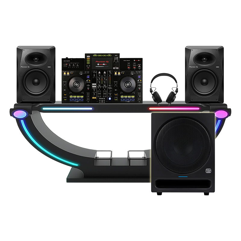 Dàn âm thanh DJ Pioneer, PreSonus DHD281 (Pioneer XDJ-RR, Pioneer DJ VM-80, Pioneer HDJ CX, PreSonus Eris Pro Sub 10)