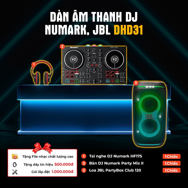 Dàn âm thanh DJ Numark, JBL DHD31