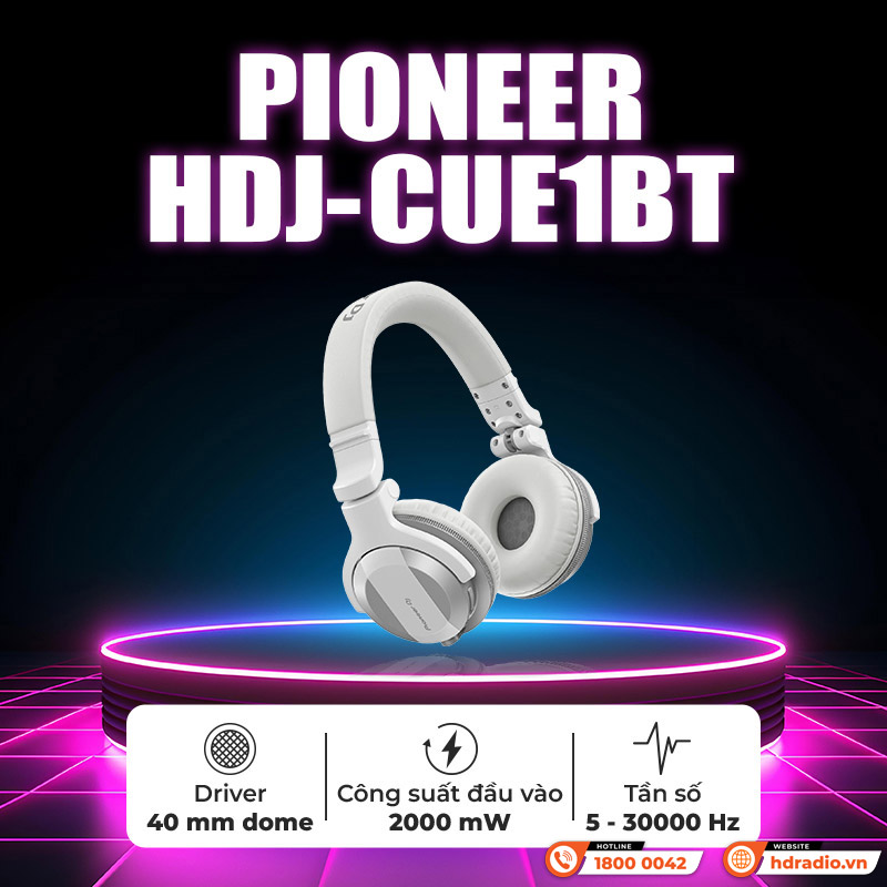 Tai nghe Pioneer HDJ-CUE1BT
