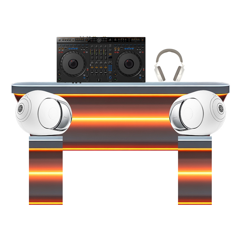 Dàn âm thanh DJ AlphaTheta, Devialet, Sennheiser DHD342 Dàn âm thanh DJ AlphaTheta, Devialet, Sennheiser DHD342